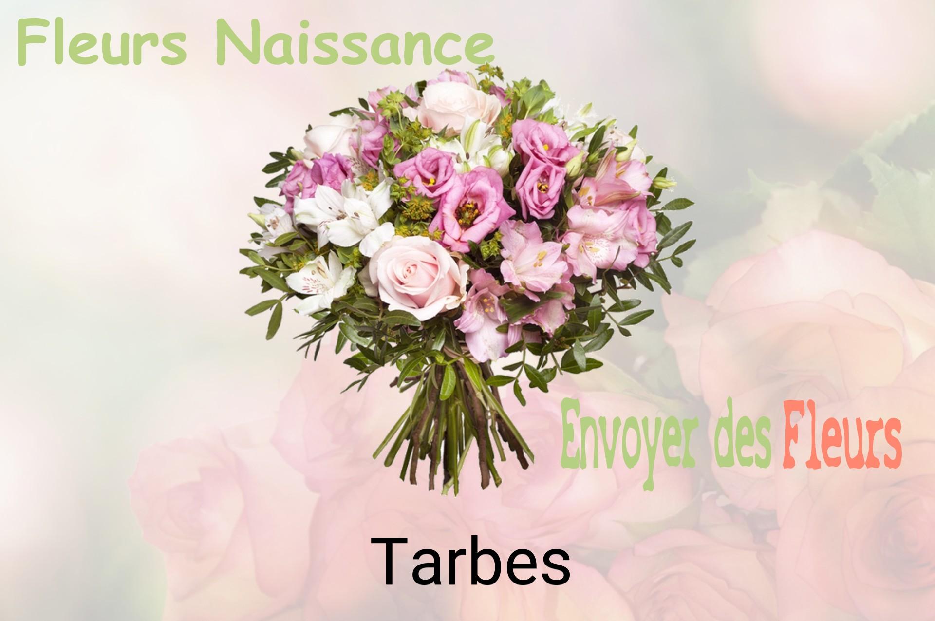 Bouquet de fleurs de naissance livré à Tarbes